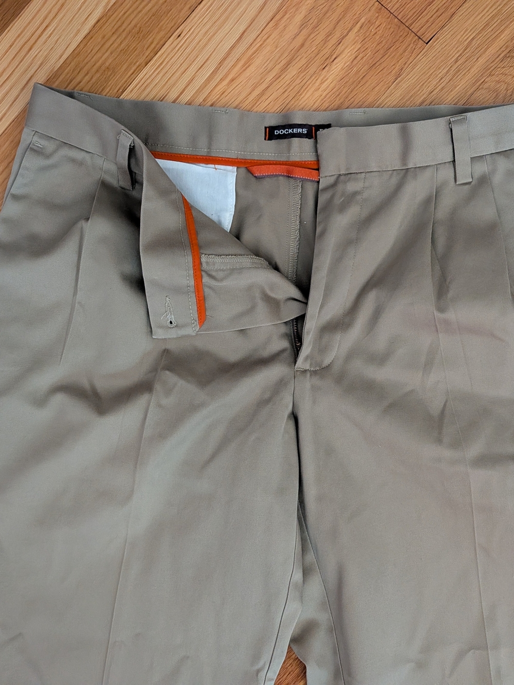 Beige Dockers Dress Pants